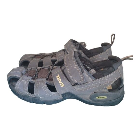 Teva Forebay Fisherman Sandal Shoe Size 11 Men’s Brown Hiking Adjustable 1001116 main image 6